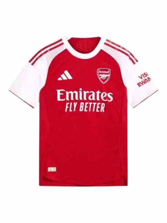 Camiseta Arsenal Titular 2025/26 Adidas – Versión Partido (ID: 2570)