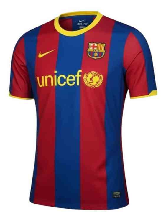 Camiseta Barcelona Titular 2010/11 Retro Nike (ID: 4558)