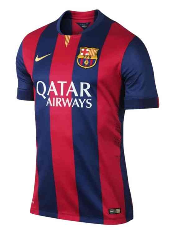 Camiseta Barcelona Titular 2014/15 Retro Nike (ID: 4481)