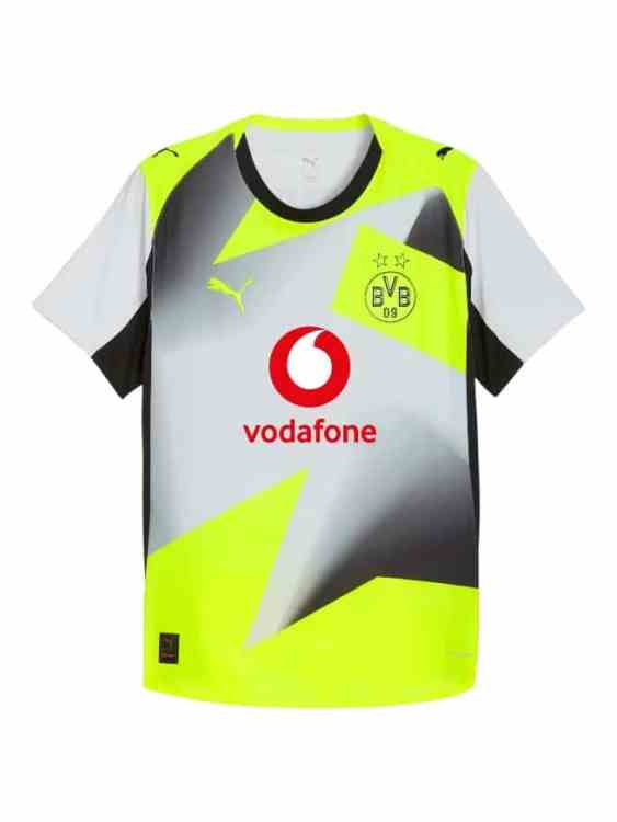 Camiseta Borussia Dortmund Visitante 2025/26 Puma – Versión Partido (ID: 3225)