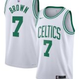 Camiseta Boston Celtics Brown 7 Blanca NBA Nike (ID: 5749)