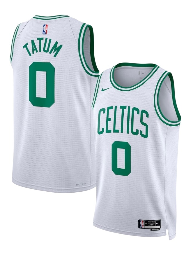 Camiseta Boston Celtics Tatum 0 Blanca NBA Nike (ID: 5798)