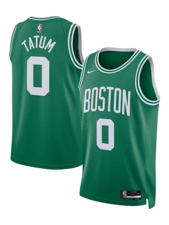 Camiseta Boston Celtics Tatum 0 Verde NBA Nike (ID: 5791)