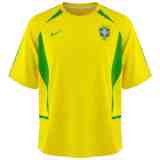 Camiseta Brasil Titular 2002 Retro Nike (ID: 4642)