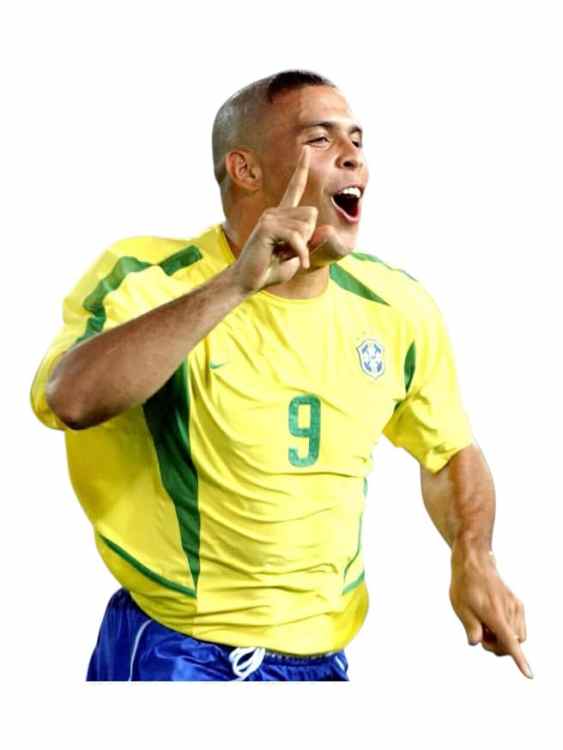 Camiseta Brasil Titular 2002 Retro Nike (ID: 4642)