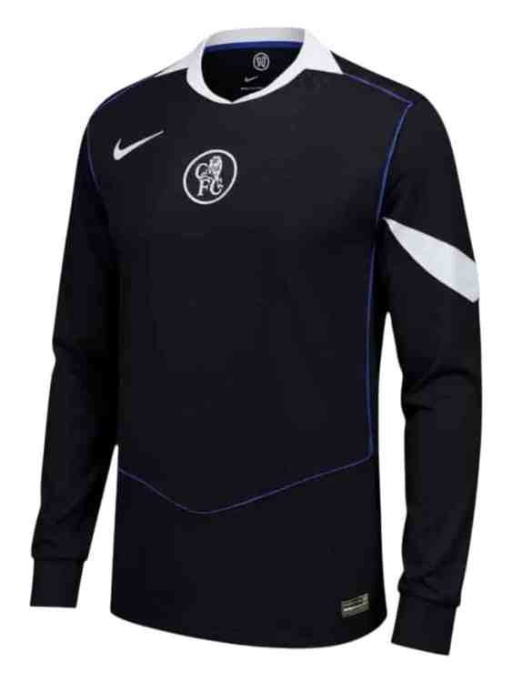 Camiseta Chelsea Tercera 2025/26 Nike Versión Partido Manga Larga (ID: 5913)