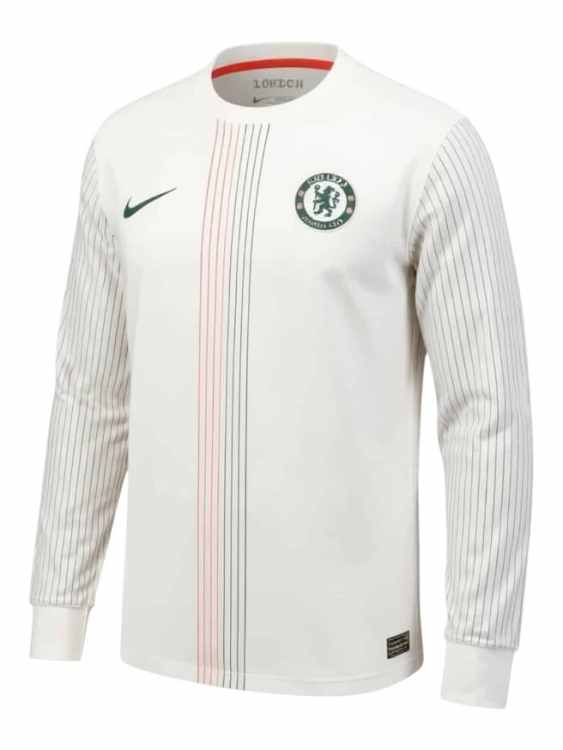 Camiseta Chelsea Visitante 2025/26 Nike Versión Partido Manga Larga (ID: 5923)