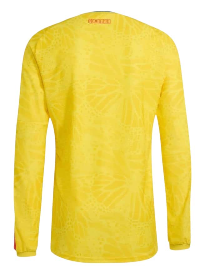Camiseta Colombia Titular 2026/27 Adidas Versión Partido Manga Larga (ID: 5904)