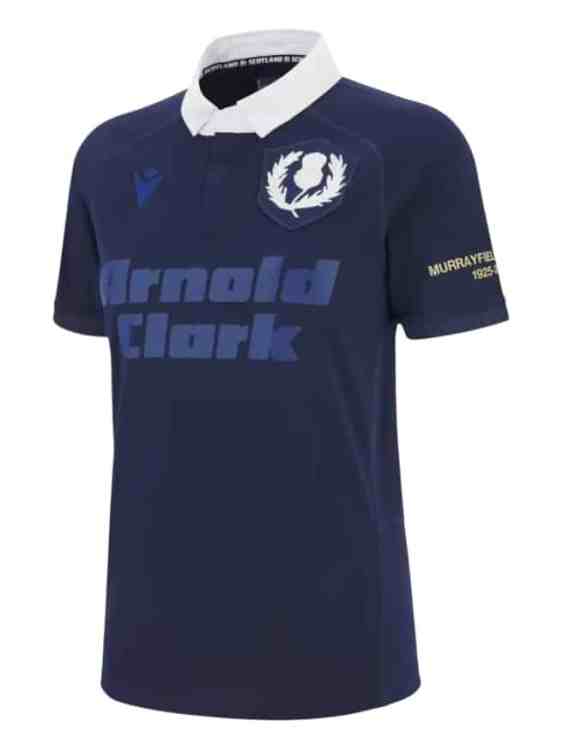 Camiseta Escocia Murrayfield 100 Años Rugby Macron (ID: 5027)