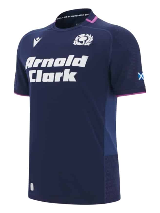 Camiseta Escocia Titular 2025/26 Rugby Macron (ID: 5036)