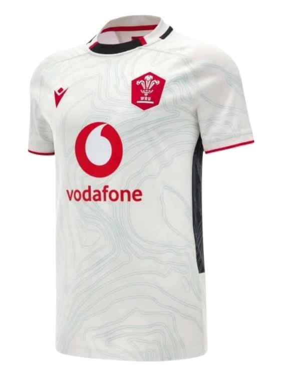 Camiseta Gales Visitante 2025/26 Rugby Macron (ID: 4964)