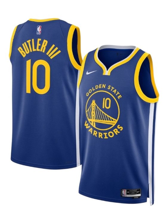 Camiseta Golden State Warriors Butler III 10 Azul NBA Nike (ID: 5728)