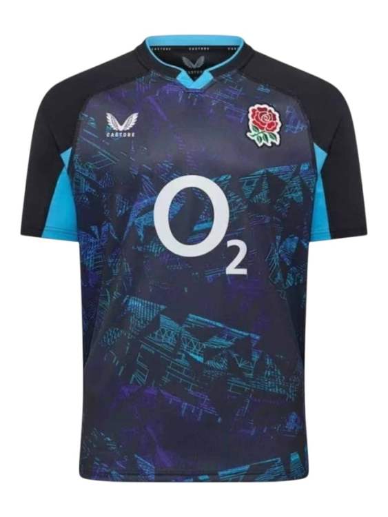 Camiseta Inglaterra Tercera 2025/26 Rugby Castore (ID: 4945)