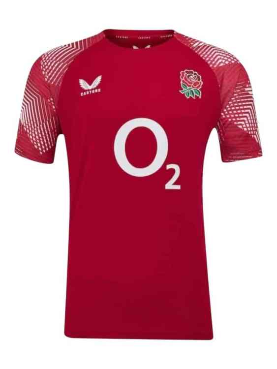 Camiseta Inglaterra Visitante 2025/26 Rugby Castore (ID: 4937)