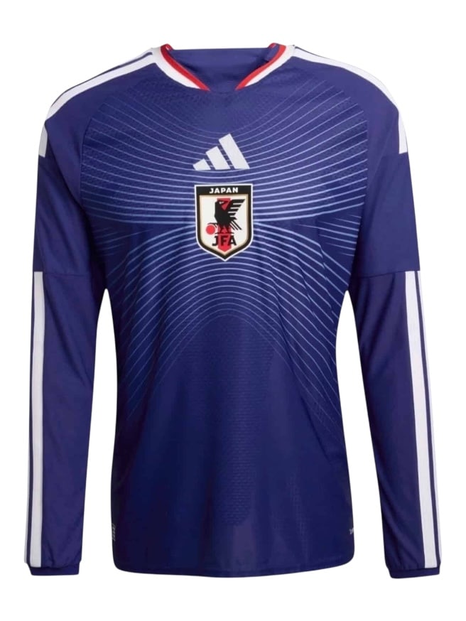 Camiseta Japón Titular 2026/27 Adidas Versión Partido Manga Larga (ID: 4375)