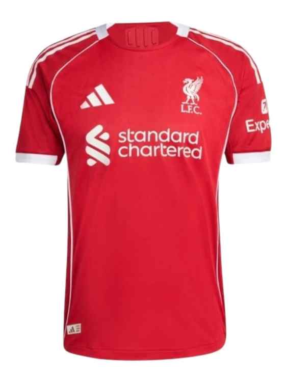 Camiseta Liverpool FC Local 2025/26 Adidas – Versión Partido (ID: 2447)