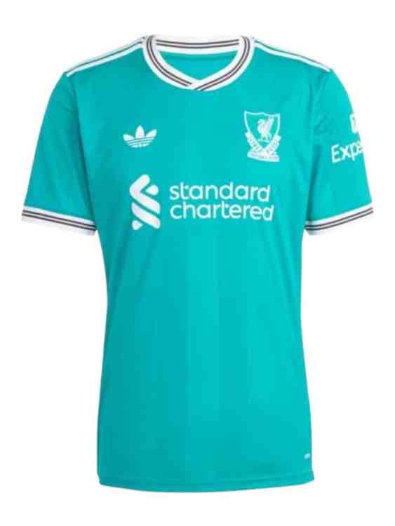 Camiseta Liverpool FC Tercera 2025/26 Adidas (ID: 2441)