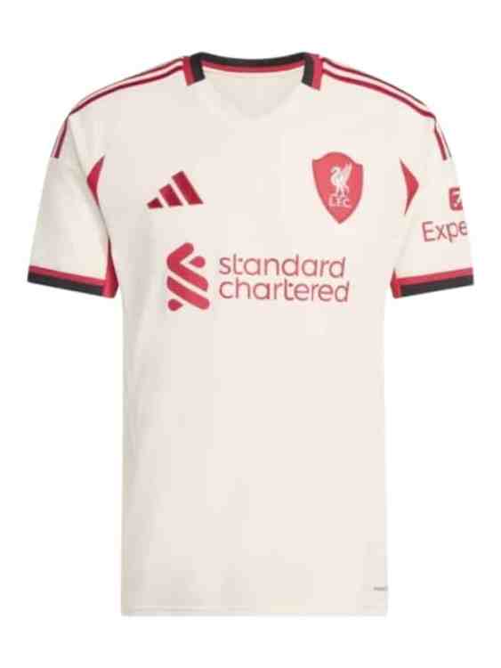 Camiseta Liverpool FC Visitante 2025/26 Adidas (ID: 2430)