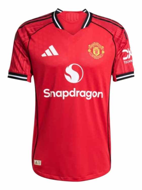 Camiseta Manchester United Titular 2025/26 Adidas – Versión Partido (ID: 2629)