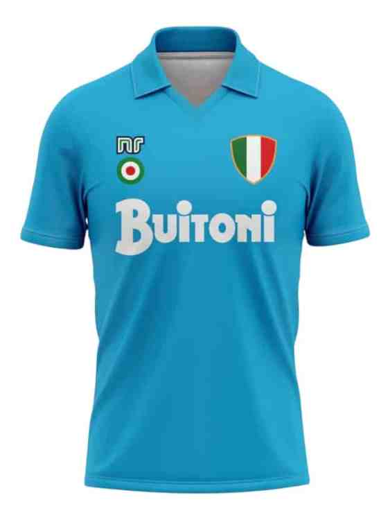 Camiseta Napoli Titular 1987/88 Retro Ennerre (ID: 4550)