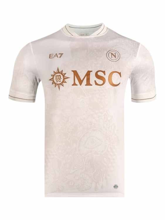 Camiseta Napoli Visitante 2025/26 EA7 Versión Partido (ID: 3658)