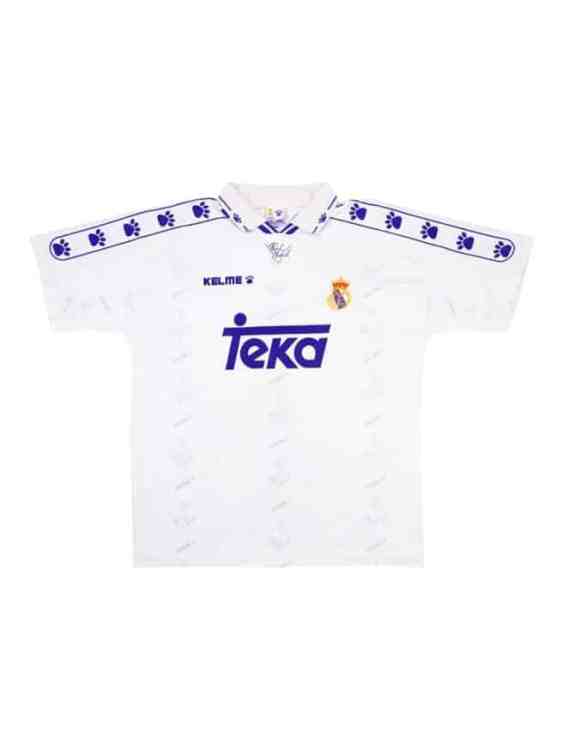 Camiseta Real Madrid Titular 1994/95 Retro Kelme (ID: 4634)