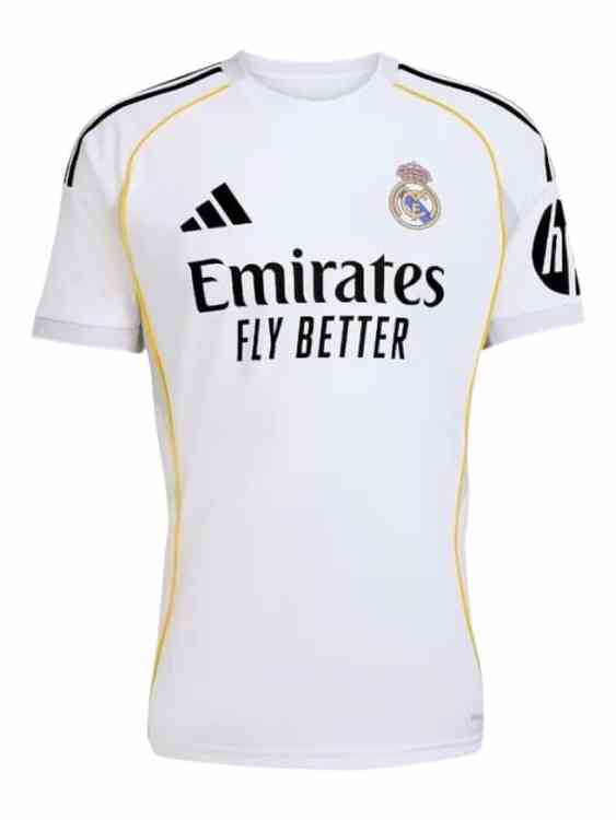 Camiseta Real Madrid Titular 2025/26 Adidas (ID: 2190)