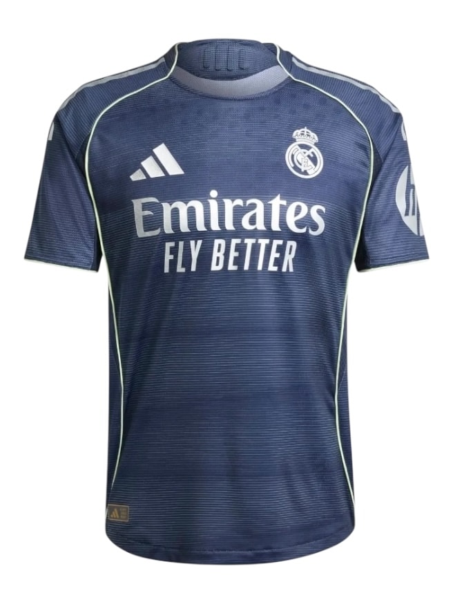 Camiseta Real Madrid Visitante 2025/26 Adidas Versión Partido (ID: 2221)