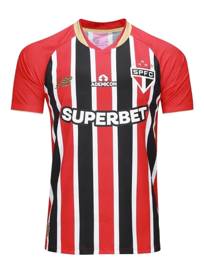 Camiseta Sao Paulo FC Visitante 2025/26 New Balance (ID: 3442)