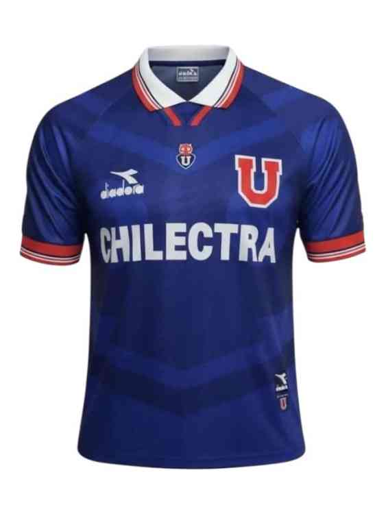 Camiseta Universidad de Chile Titular 1996 Retro Diadora (ID: 4477)