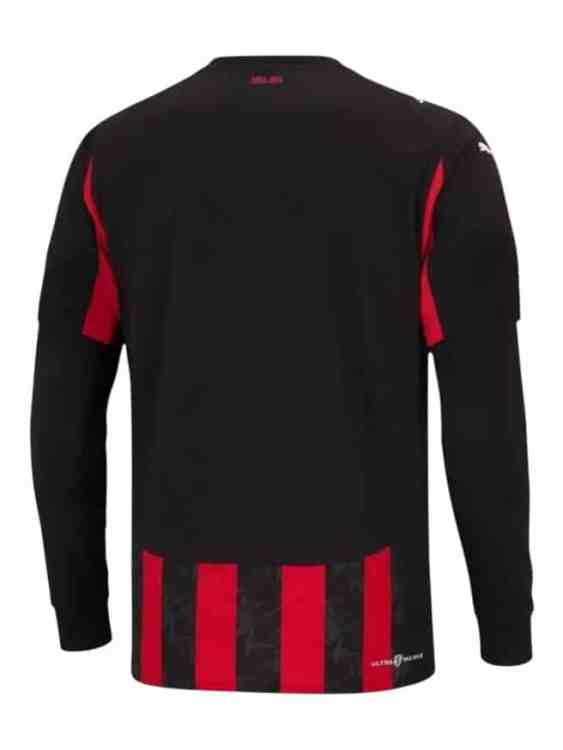 Camiseta AC Milan Titular 2025/26 Puma Versión Partido Manga Larga (ID: 5990)