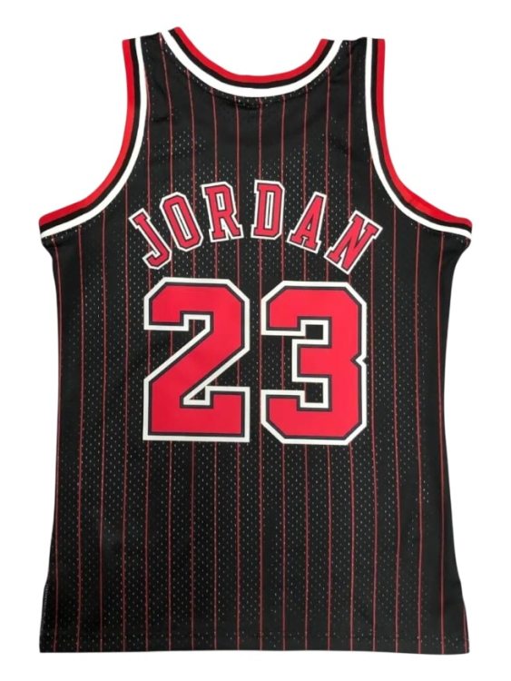 Camiseta Chicago Bulls Michael Jordan 23 Blanca NBA Mitchell & Ness (ID: 6687)