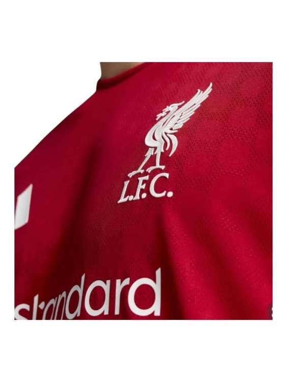 Camiseta Liverpool Titular 2025/26 Adidas Versión Partido Manga Larga (ID: 6093)