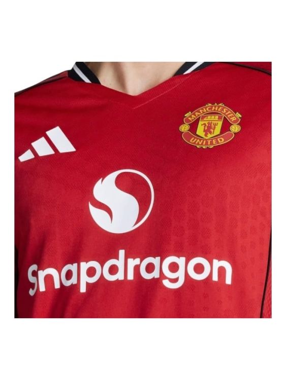 Camiseta Manchester United Titular 2025/26 Adidas Versión Partido Manga Larga (ID: 6121)
