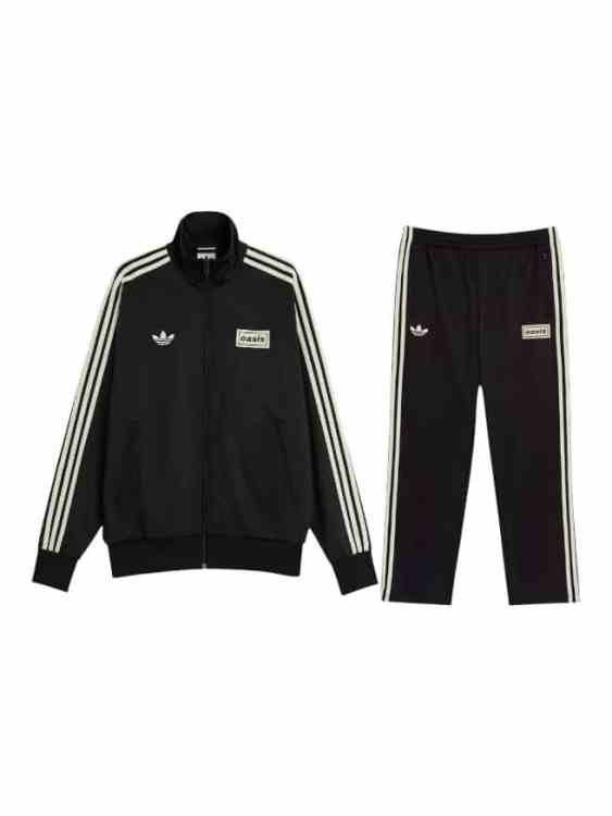 Buzo Completo Oasis Adidas #25 Negro (ID: 7197)