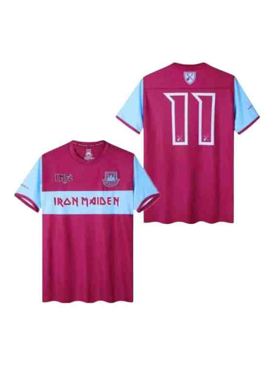 Camiseta Iron Maiden x West Ham United Titular (ID: 7645)