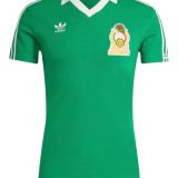 Camiseta México Titular 1986 Adidas Retro (ID: 7123)