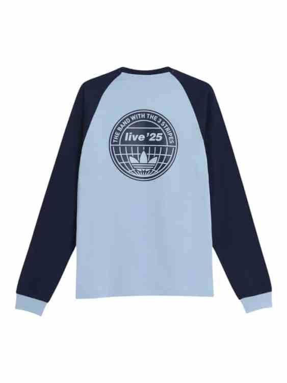 Camiseta Oasis Manga Larga Adidas Sky Blue (ID: 7173)