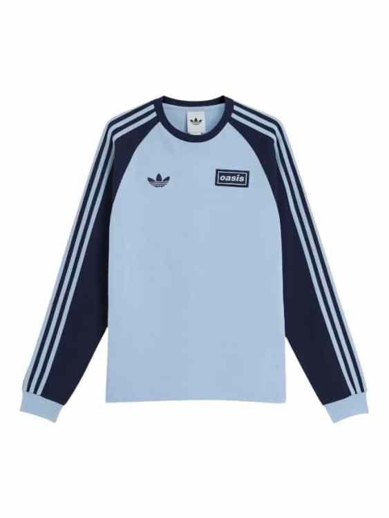 Camiseta Oasis Manga Larga Adidas Sky Blue (ID: 7173)