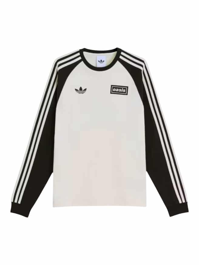 Camiseta Oasis Manga Larga Adidas White (ID: 7174)