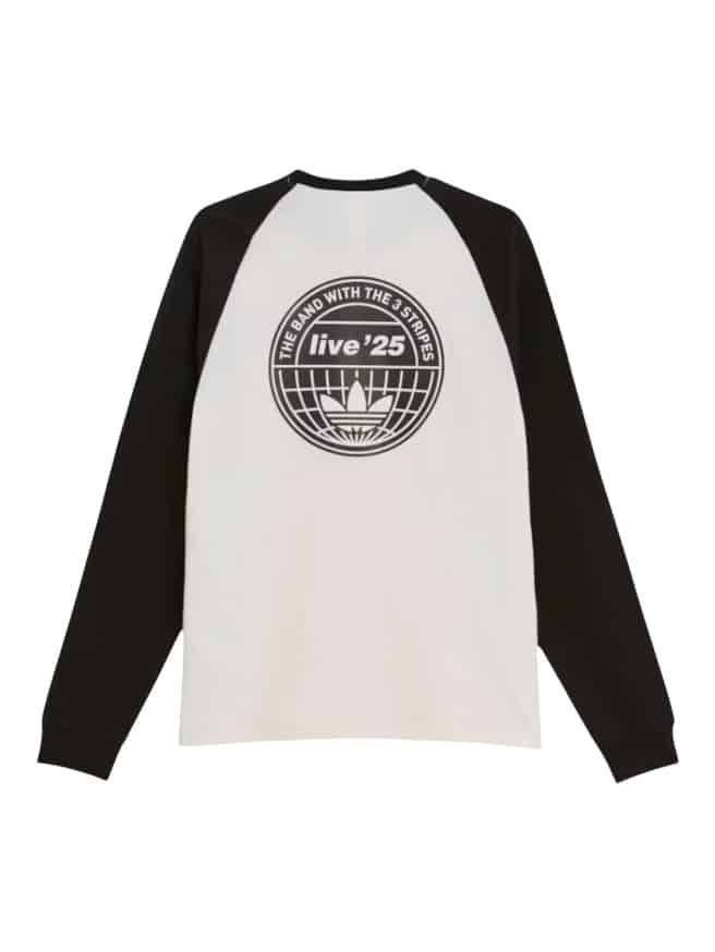 Camiseta Oasis Manga Larga Adidas White (ID: 7174)