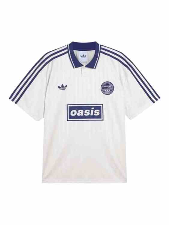 Camiseta Oasis x Adidas Live '25 Edición Blanco (ID: 7182)