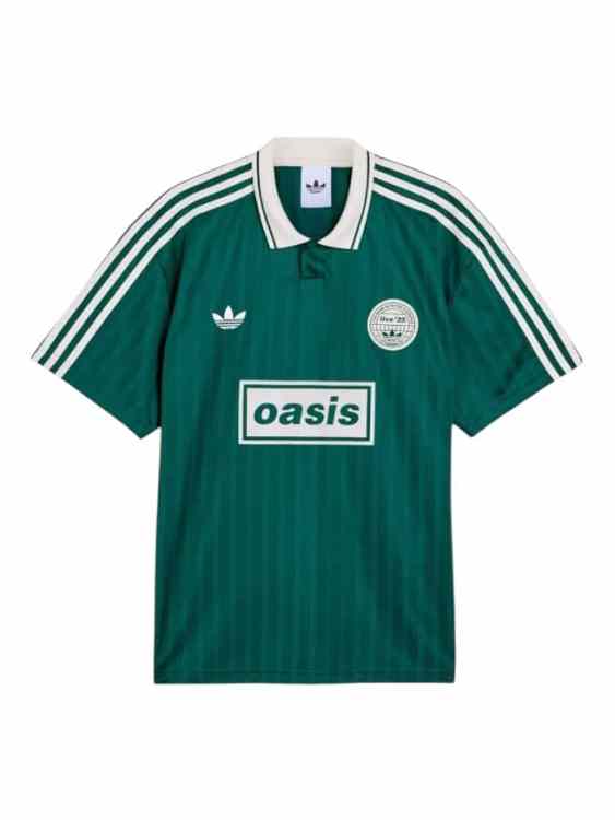 Camiseta Oasis x Adidas Live '25 Edición Verde (ID: 7181)