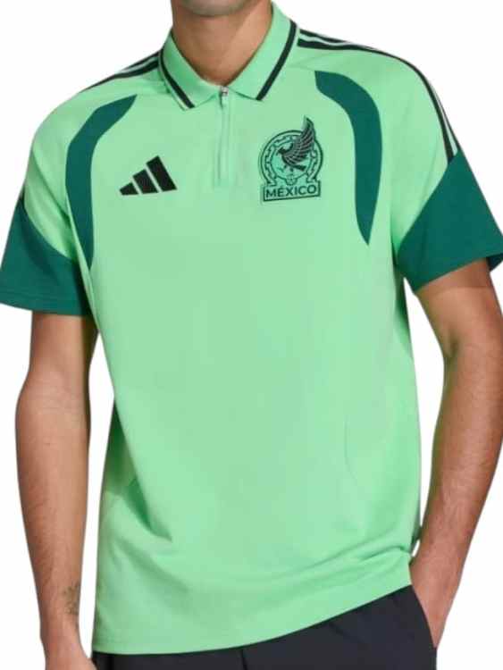 Camiseta Polo Entrenamiento México 2026/27 Adidas (ID: 7692)