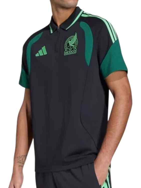 Camiseta Polo México Entrenamiento 2026/27 Adidas (ID: 7667)