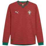 Camiseta Portugal Titular Manga Larga 2026/27 Puma Versión Partido (ID: 7166)