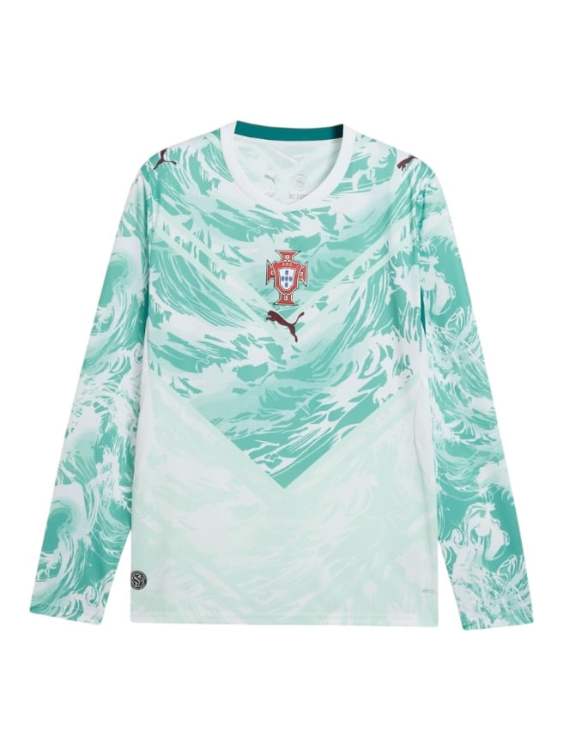 Camiseta Portugal Visitante Manga Larga 2026/27 Puma Versión Partido