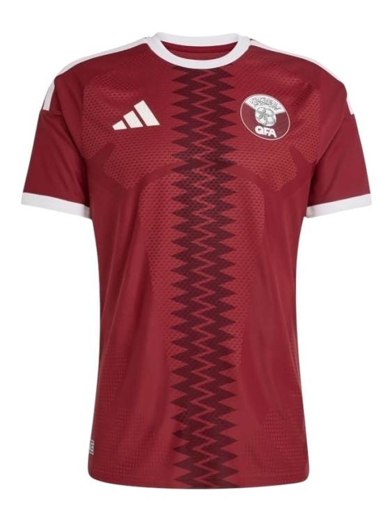 Camiseta Qatar Titular 2026/27 Adidas Versión Partido
