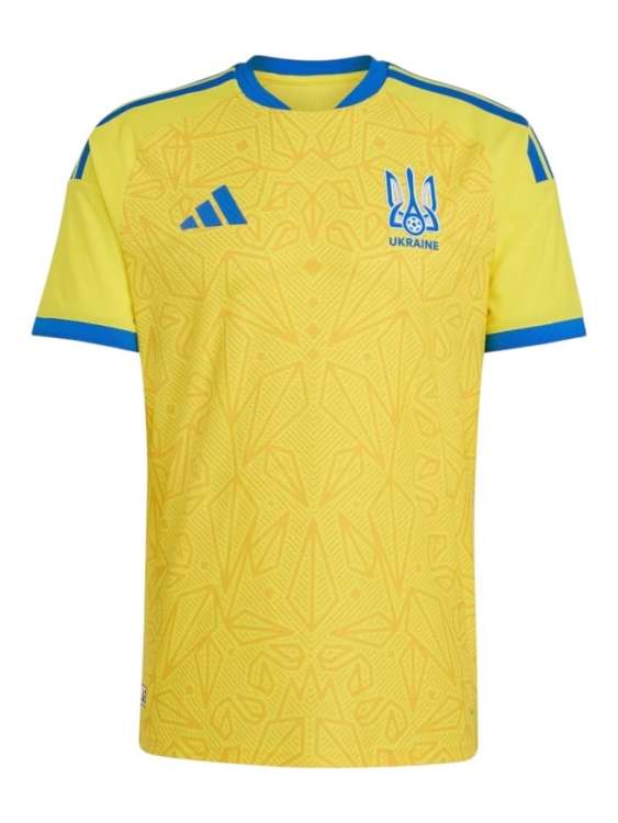 Camiseta Ucrania Titular 2026/27 Adidas Versión Partido (ID: 7158)