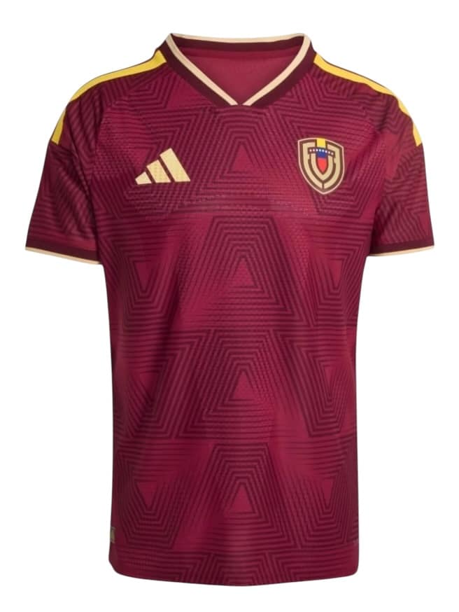 Camiseta Venezuela Titular 2026/27 Adidas Versión Partido